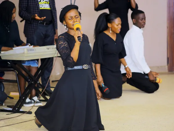 worshiping